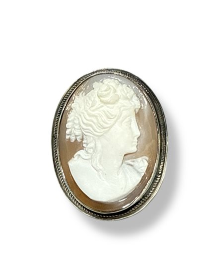 Broche Mandile 1922 Femme Cammei antichi in Argent Conchiglia 2MCICMMAU2 - 2MCICMMAU2
